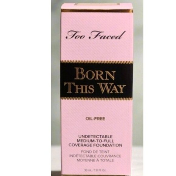 TOO FACED Born This Way Flawless Coverage Natural Finish* Foundation ~ NUDE NIB - Picture 3 of 16